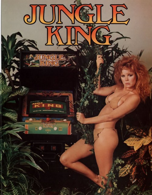 jungle king vintage retro arcade