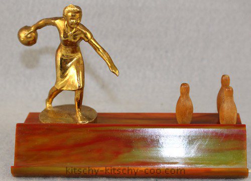 1940s bowling trophy