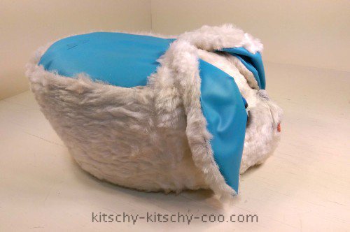 mid-century modern stuffed kitschy bunny
